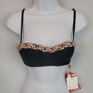 Red Carter Swim Bra Top